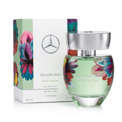 Mercedes benz floral - mercedes-benz, fantasy